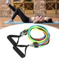 thumbnail image 3 of Adjustable Pull Rope 11 Pieces Set Latex Pull Tube Fitness Tools Yoga Sports Accessories Resistance Bands, 3 of 4