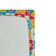 thumbnail image 2 of Ambesonne Floral Fitted Sheet, Clover Vivid Design, Twin XL Size, Red Turquoise Yellow, 2 of 2