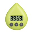 thumbnail image 1 of 1Pcs Countdown Timer, Digital Kitchen Timer with Suction Cup & Magnet for Cooking Baking Studying, Loud Alarm & Easy Read Display (Yellow), 3X3In, 1 of 9