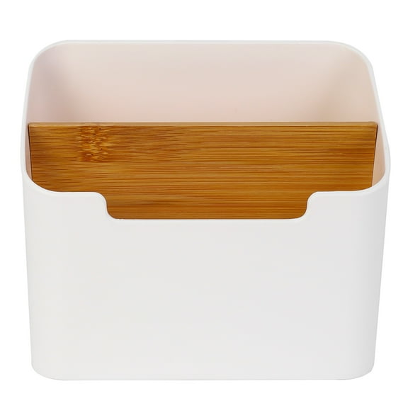 Remote Control Holder Desk Storage Organizer Box Container for Desk, Office Supplies, Home