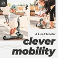 thumbnail image 2 of Scoot & Ride 2-in-1 Ride-On & Stand Scooter, Ages 1-5, Highwaykick 1, Steel, 2 of 12