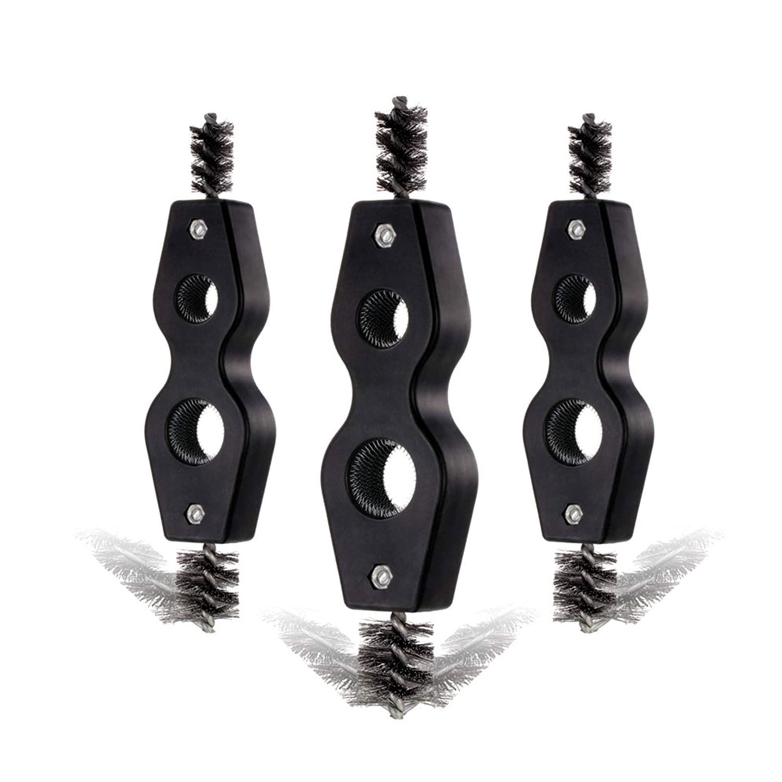 4 In Universal Car Battery Terminal Cleaning Brush For 7/8" 5/8" Terminals Clamps Cleaner Auto Hand Cleaning Tools Bule Brush - Foto 2