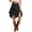 Bm 03 Black, variant on Airmenty Summer Skirts for Women High Waist Skirt Asymmetrical Tie Skirt for Country Concert Outfits Music Festival Flowy Skirt S-2XL