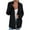 Black, variant on Idoravan Black Cardigan for Women Fashion Women Casual Long Sleeve V-Neck Solid Sweater Ladies Tops Coat