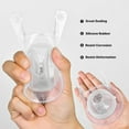 thumbnail image 3 of Qucyy 3-Inch Toilet Flappers Replacement Kit for Gerber 99-827, 3 Inch Toilet Flush Valve with Stainless Chain and Hook, High Performance Silicone Toilet Flapper - Reliable To, 3 of 5
