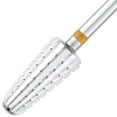 thumbnail image 4 of 3/32" Two Way Volcano Nail Carbide Bit for Right or Left Handed Drill Machine User - Fastest Safety Remove Acrylic Gel (Double Coarse - 2XC, SILVER), 4 of 6