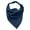 002_Blue, variant on Hair Scarf for Women Floral Bandanas Head Kerchief Bandana Print Triangle With Ties Head Scarf Yellow