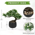 thumbnail image 2 of Árbol Bonsái Artificial Briful de Enebro 25 cm con Maceta de Cerámica, 2 of 6