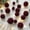 Burgundy, variant on THE BRIVE 36PCS Flocked Velvet Christmas Ball Ornaments - Shatterproof Decor for Tree, Holiday & Home Decorations Brown