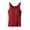Wine, variant on Uaswgudfs Women's Crew Neck Basic Sleep Spaghetti Strap Tank Top | Soft Contour Pajama Tee for Ladies | Breathable Pjs with Padded