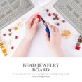 thumbnail image 3 of Phenofice Jewelry Assistant Tool Beading Plate for Bracelet Size Grey Plastic 1Pack, 3 of 7