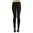 thumbnail image 2 of ToBeInStyle Women's Seagull Waist Skinny Ponte Leggings, 2 of 6