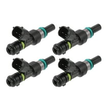 Unique Bargains 4 Pcs 16600-3TA0A FBY21B0 Fuel Injector for Nissan Altima 2.5L 2013-2015 Metal Plastic Black