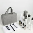 thumbnail image 4 of Waterproof Folding Toiletry Bag Multifunctional Wet And Dry Separation Cosmetics Bag Travel Storage Bag, 4 of 5