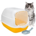 thumbnail image 1 of Arenero Cerrado Sanitario Para Gato Con Pala Puerta Abatible, 1 of 5
