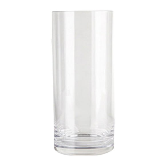 Lipstore Acrylic Clear Cylinder Vase Cylindrical Flower Vase for Office Wedding Party