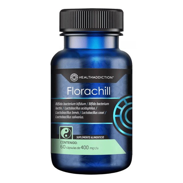 Probióticos Healthaddiction Florachill Relajación Y Promueve Calma Mejora Funciones Cognitivas 60 Cápsulas