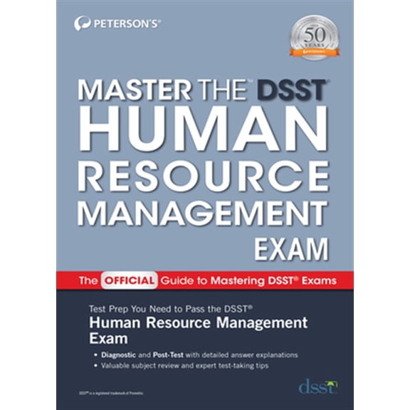 Pre-Owned Master the Dsst Human Resource Management Exam (Paperback)