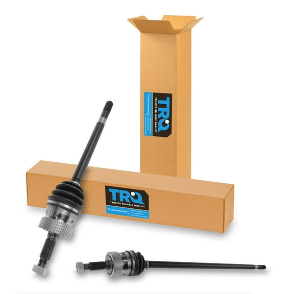 TRQ Front Outer CV Joint Axle Shaft Assembly Pair Set 2pc for Grand Cherokee New CSA82469 Fits select: 1993-1998 JEEP GRAND CHEROKEE, 1993 JEEP GRAND WAGONEER