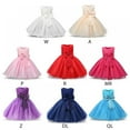 thumbnail image 4 of BULLPIANO Girls Pageant Lace Dresses Flower Girl Dresses Toddler Princess Dress Party Bowknot Tutu Gown Dress, 4 of 4