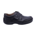 thumbnail image 2 of Zapato escolar Audaz para niño de piel negro Romeo con anti-raspaduras, 2 of 6