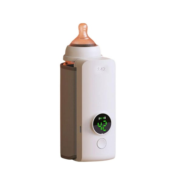 Wireless Rechargeable Baby Bottle Warmer Reusable Milk Heating USB Rechargeable