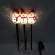 thumbnail image 1 of Luces navideñas solares para exteriores, juego de 3 muñecos de nieve para patio, jardín, decoraciones navideñas para césped, 1 of 5