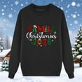 thumbnail image 2 of AWZXDE Pyjamas de Famille Assortis Ours de Noël Chandails à Col Rond Assortis pour la Famille Tenues Décontractées à Manches Longues pour les Fêtes de Fin d'Année pour Parents et Enfants Vêtements Confortables pour les Fêtes de Famille, 6 Ans, 2 of 3
