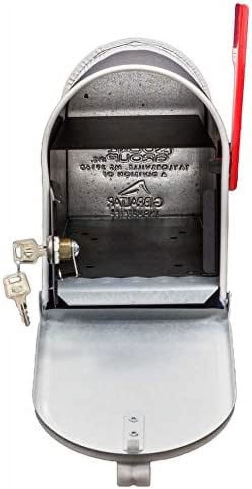 Gibraltar  E1-MLBX-LKIT-WHT E1 Economy Mailbox Only with Locking Insert - White