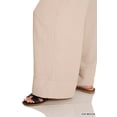 thumbnail image 4 of Zenana Women’s Woven Airflow Drawstring Elastic Waistband Wide-Leg Pants, 4 of 6