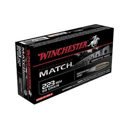 WIN MATCH 223REM 69GR BTHP 20/200