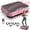 Red, variant on Pawverly Power Vibrate Fitness Board for Home Exercise, Adjustable Shake Platform with LED Display, Full Body Training Machine for Strength & Recovery Red