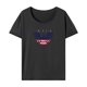 thumbnail image 1 of Camiseta para Mujer Strade Fareast Limited Ropa de Verano Manga Corta Gris, 1 of 7