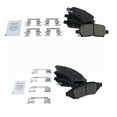 thumbnail image 3 of TRQ Front & Rear Ceramic Disc Brake Pad Kit for Pontiac Grand Prix New BFA20100, 3 of 4
