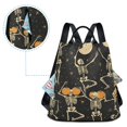 thumbnail image 5 of FORMRS Women's Travel Backpack Purse Anti-Theft Hidden Pockets Casual Shoulder Bag, Halloween Dancing, 5 of 7