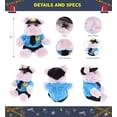 thumbnail image 5 of DolliBu Pig Police Officer Plush Toy with Cute Cop Uniform - 9 inches, 5 of 6