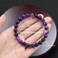 thumbnail image 3 of Adjustable Stone Elastic Bracelet - Stretch Beaded Jewelry for Women & Men, Healing Gemstone Spiritual Energy Wristband with Tiger Eye & Obsidian, 3 of 6
