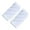 White, variant on 4 Compartments Pencil Holder,8" X 3.5" X 2" 2 Pack Plastic Pen Organizer,Office Pencil Cup for Countertop Desk,Makeup Brush Holder,Durable Sturdy Desk Supplies