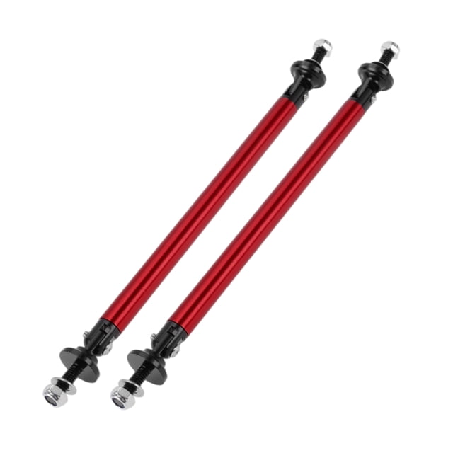 Unique Bargains 2 Pcs 150mm/5.91 Po Barres de Support de Lèvre Réglables Rouge
