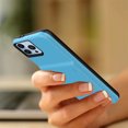 thumbnail image 6 of for Cute iPhone 12 Case for Women with Credit Card Holder & Hidden Mirror, Two Layer Shockproof Heavy Duty Protection Cover Protective Wallet Case for iPhone 12, Skyblue, 6 of 7