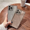 thumbnail image 4 of Compatible with iPhone 12 Pro Case,Glitter Bling Diamond Sparkle Shiny Bumper and Camera Lens Design Clear Phone Cases for Women Girls-Gold, 4 of 14