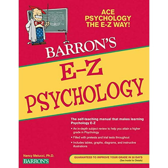 Pre-Owned Barron's E-Z Psychology (Paperback) 0764144626 9780764144622