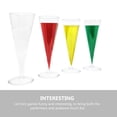 thumbnail image 3 of FRCOLOR 1 Set of Interesting Color Changing Wine Cup Party Favor Wine Glass Trick Props Interactive Prank Toy, 3 of 8