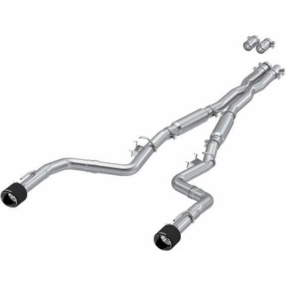 Mbrp Exhaust S71173cf Armor Pro Cat Back Exhaust System Fits 15 23 Charger Fits select: 2019-2021 DODGE CHARGER SCAT PACK, 2017-2018 DODGE CHARGER R/T