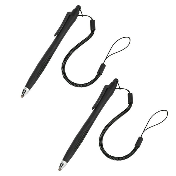 Stylus Pen ANGGREK con manguera de retroceso para teléfono y tableta Color Negro