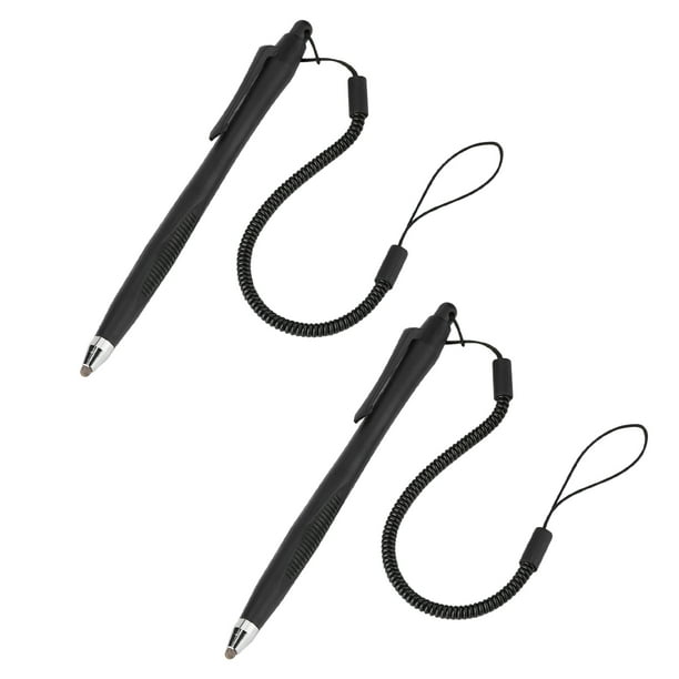 Stylus Pen ANGGREK con manguera de retroceso para teléfono y tableta Color Negro