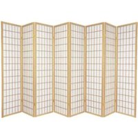 Room Dividers Product Image Legacy Decor 8 Panel Anese Oriental Style Room Screen Divider Natural Color