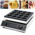 thumbnail image 2 of Fichiouy 16 Holes Waffle Maker Electric Red Bean Pancake Cake Bake Machine Nonstick Stainless 1700W, 2 of 10