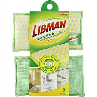 Libman Commercial Dish Wand Refill Head, Gentle Touch, PK6 1131