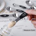 thumbnail image 5 of Magnetic Measuring Spoons Set Of 9 Stainless Steel Stackable Dual Sided Nesting Teaspoons And Tablespoons For Measuring Dry And Liquid Ingredi, 5 of 5